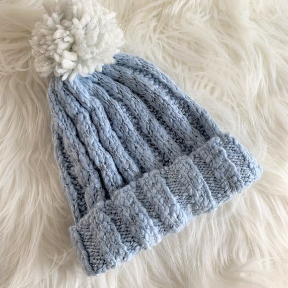 Blue Winter Hat - Hollister - NWT - Picture 2 of 4